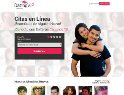 Mexico Dating VIP Homepage Image